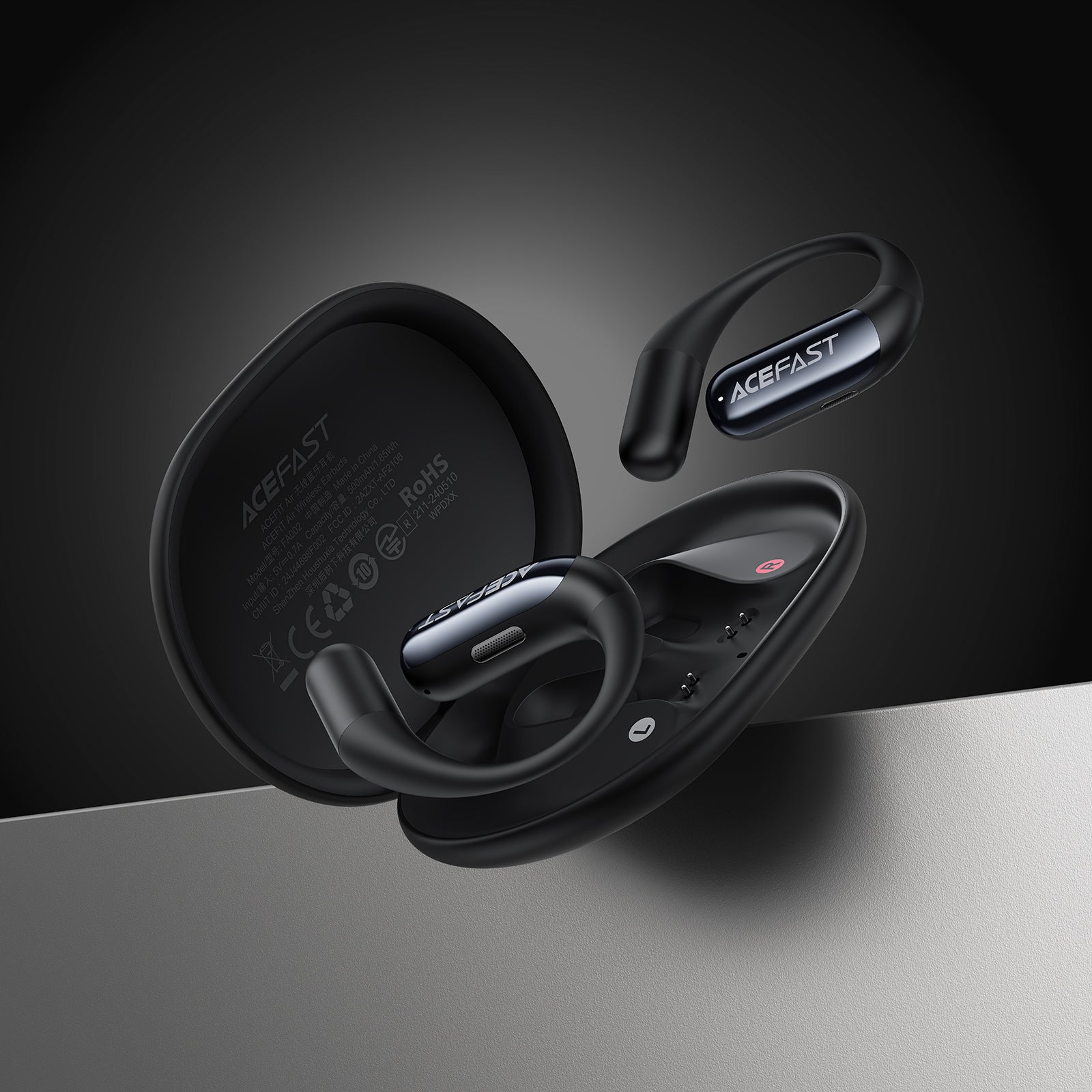 Audífonos Inalámbricos ACEFAST AceFit Air Bluetooth 5.3 Negro