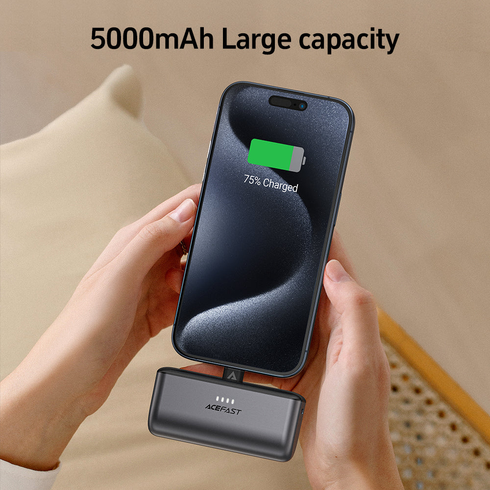 Cargador Portátil Acefast 5000mAh PD 20W Cápsula
