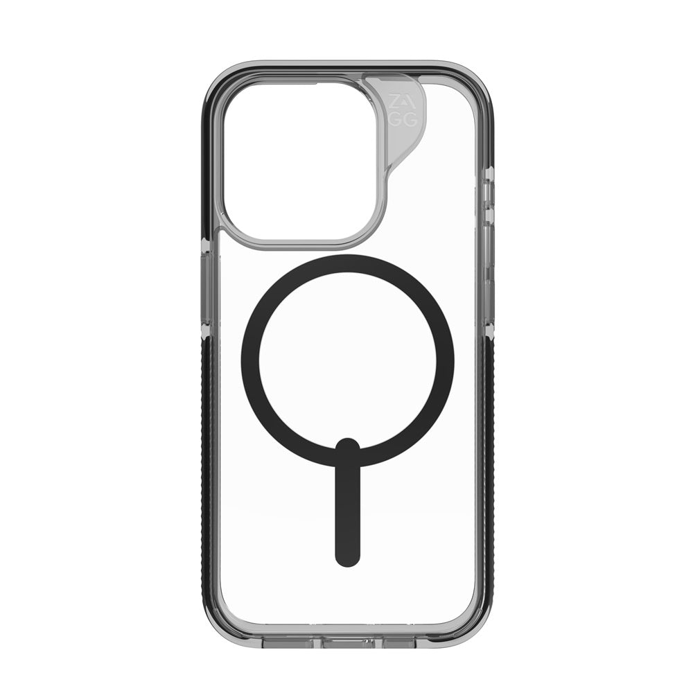 Case ZAGG Santa Cruz Snap para iPhone 15 Pro compatible con MagSafe- Negro