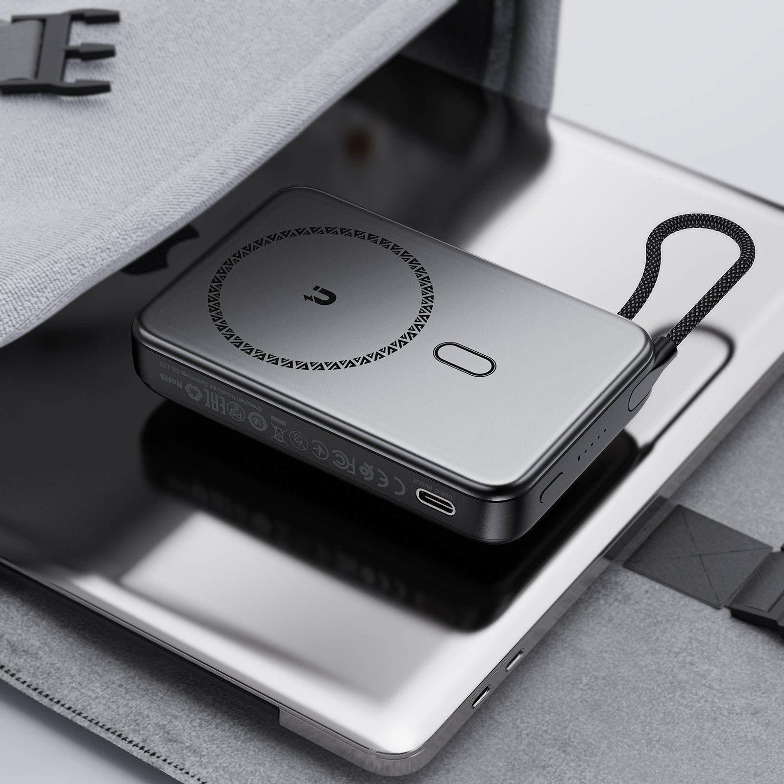 Cargador Portátil Acefast 10000mAh 22,5W Magsafe con Soporte