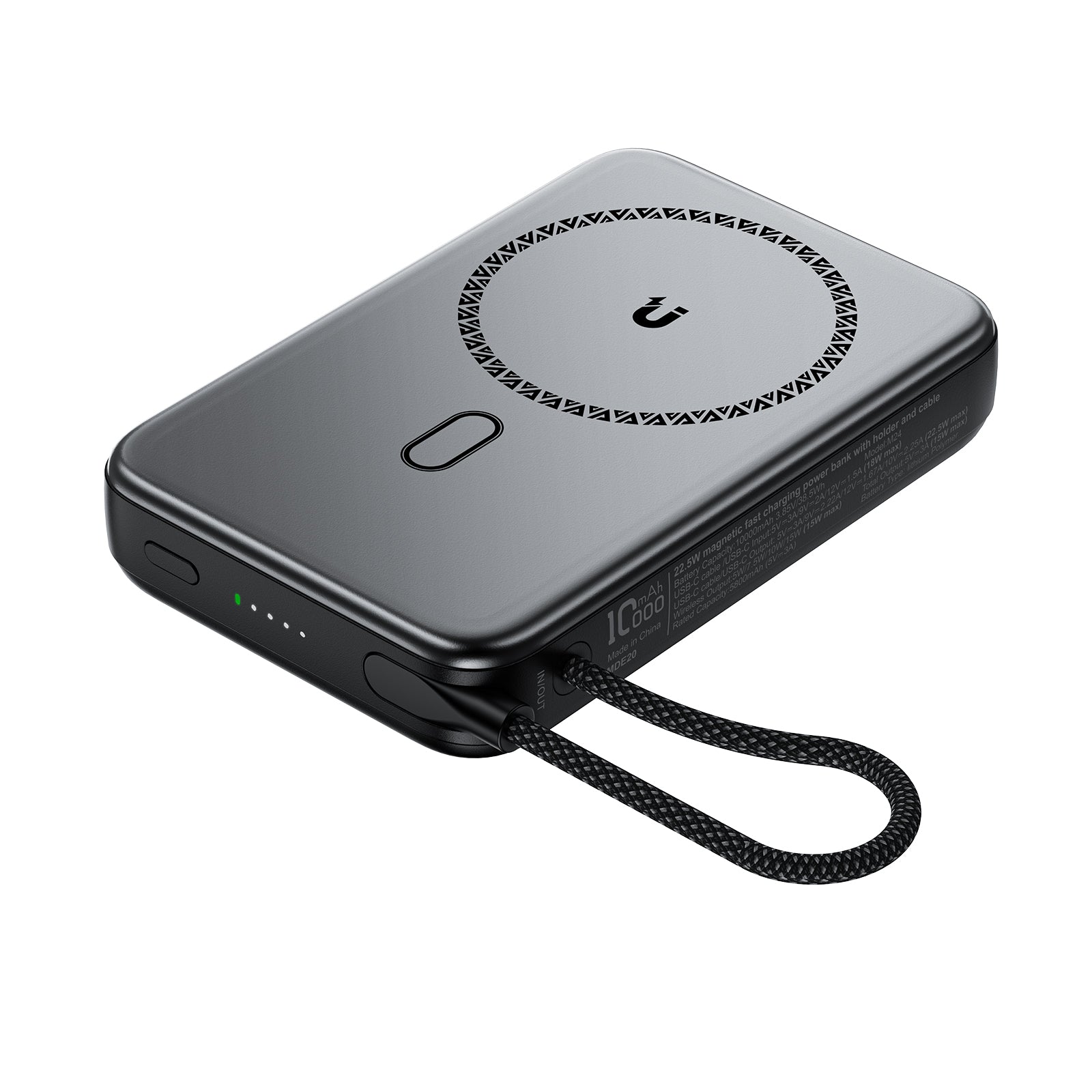 Cargador Portátil Acefast 10000mAh 22,5W Magsafe con Soporte