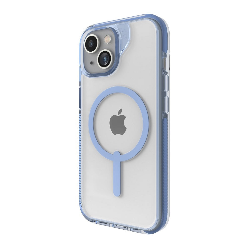 Case ZAGG Santa Cruz Snap para iPhone 15 / 14 / 13 compatible con MagSafe - Azul