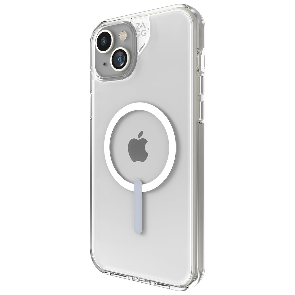 Case ZAGG Crystal Palace Snap para iPhone 15 Plus / 14 Plus compatible con MagSafe - Transparente