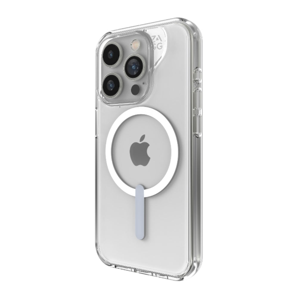 Case ZAGG Crystal Palace Snap para iPhone 15 Pro compatible con MagSafe - Transparente