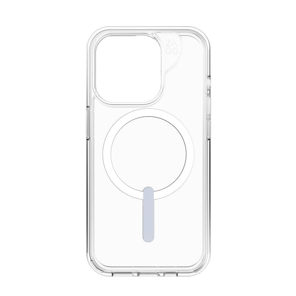 Case ZAGG Crystal Palace Snap para iPhone 15 Pro compatible con MagSafe - Transparente