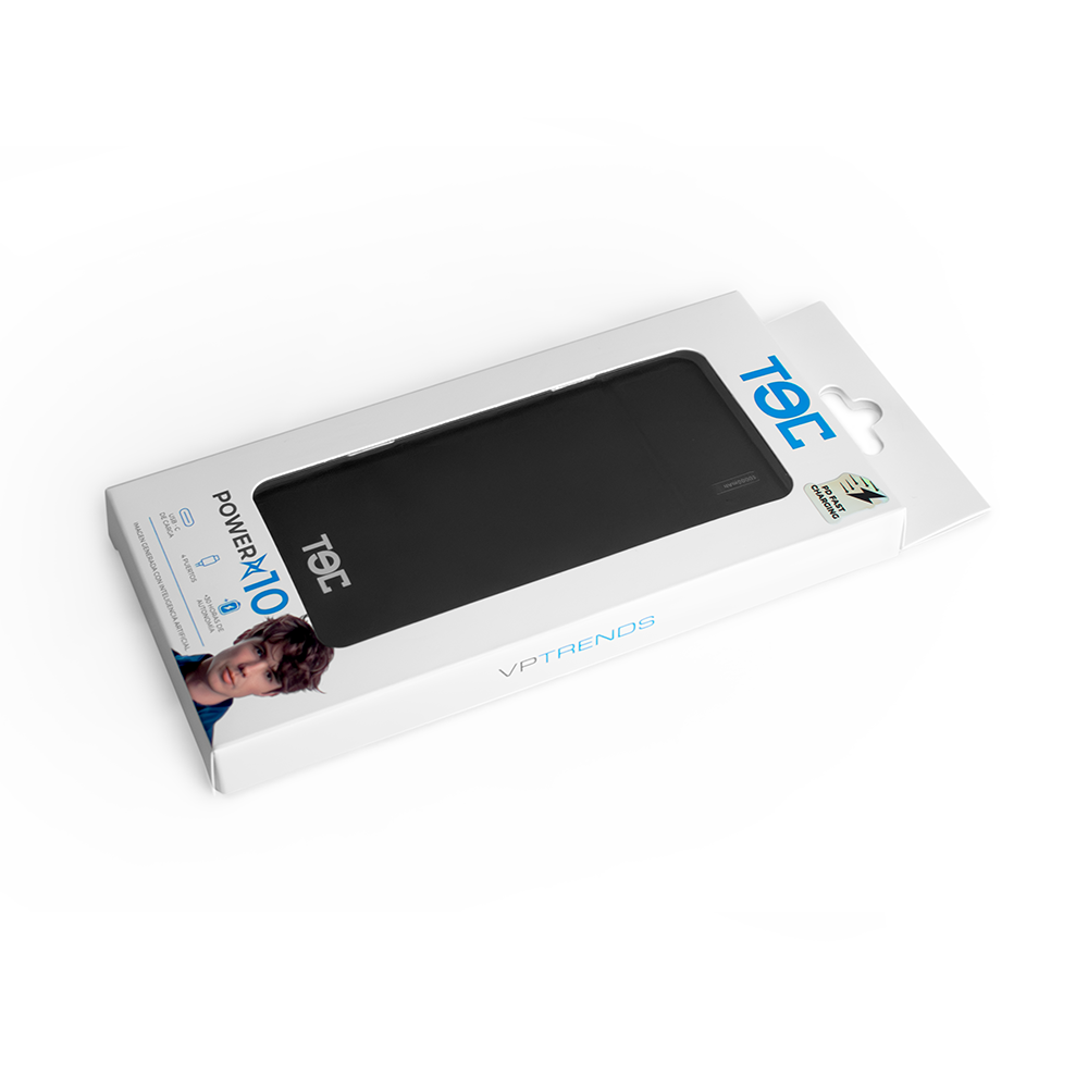 PowerBank PD de 10,000mAh Tec Power X10 Negro