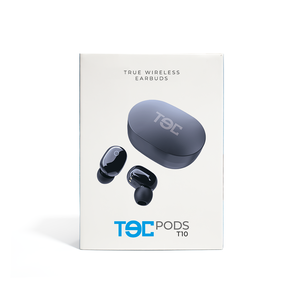 Audífonos Inalámbricos TECPODS T10 Negro