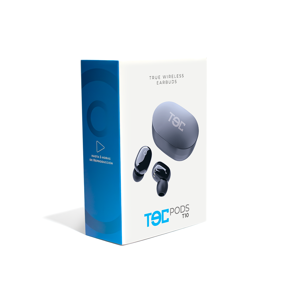 Audífonos Inalámbricos TECPODS T10 Negro