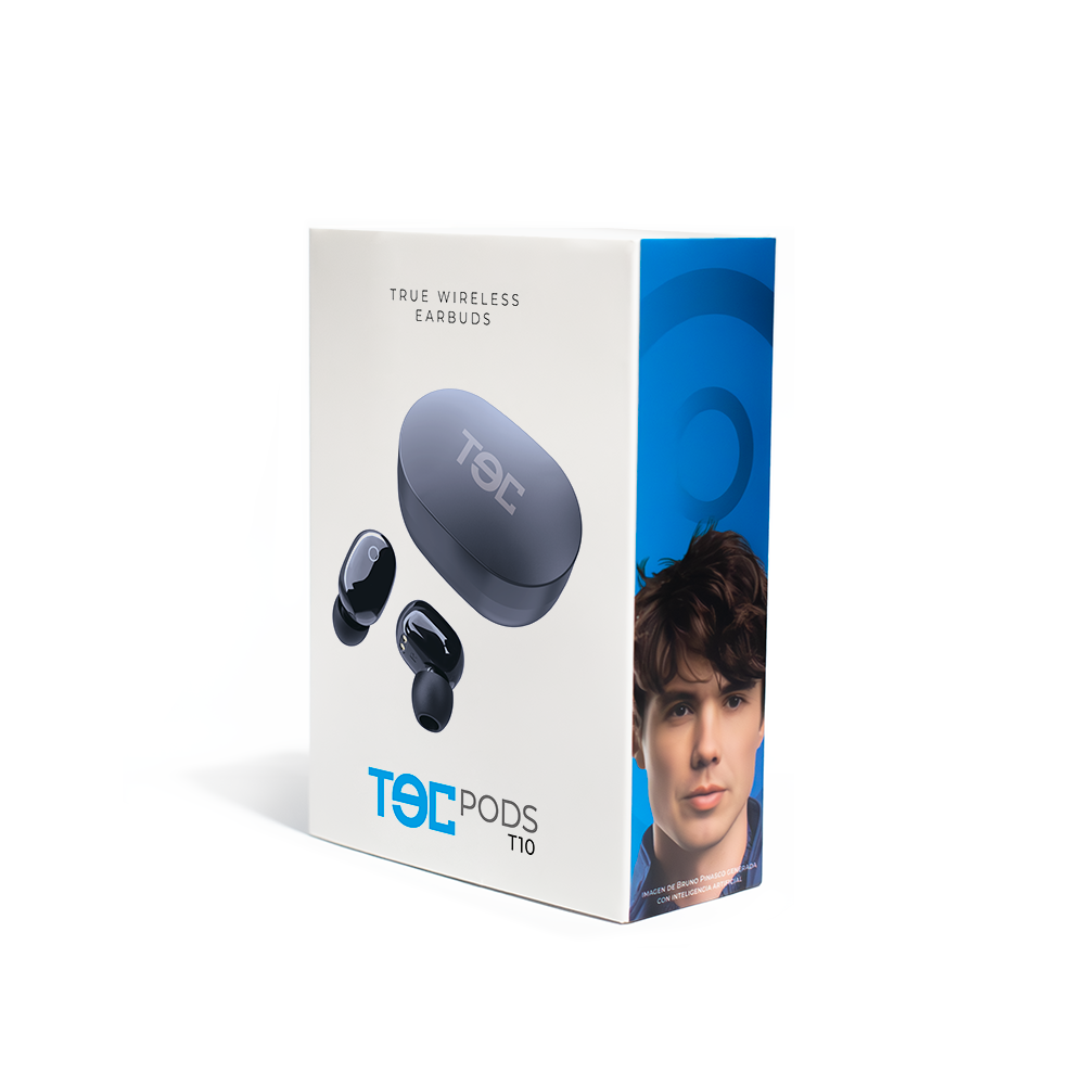 Audífonos Inalámbricos TECPODS T10 Negro