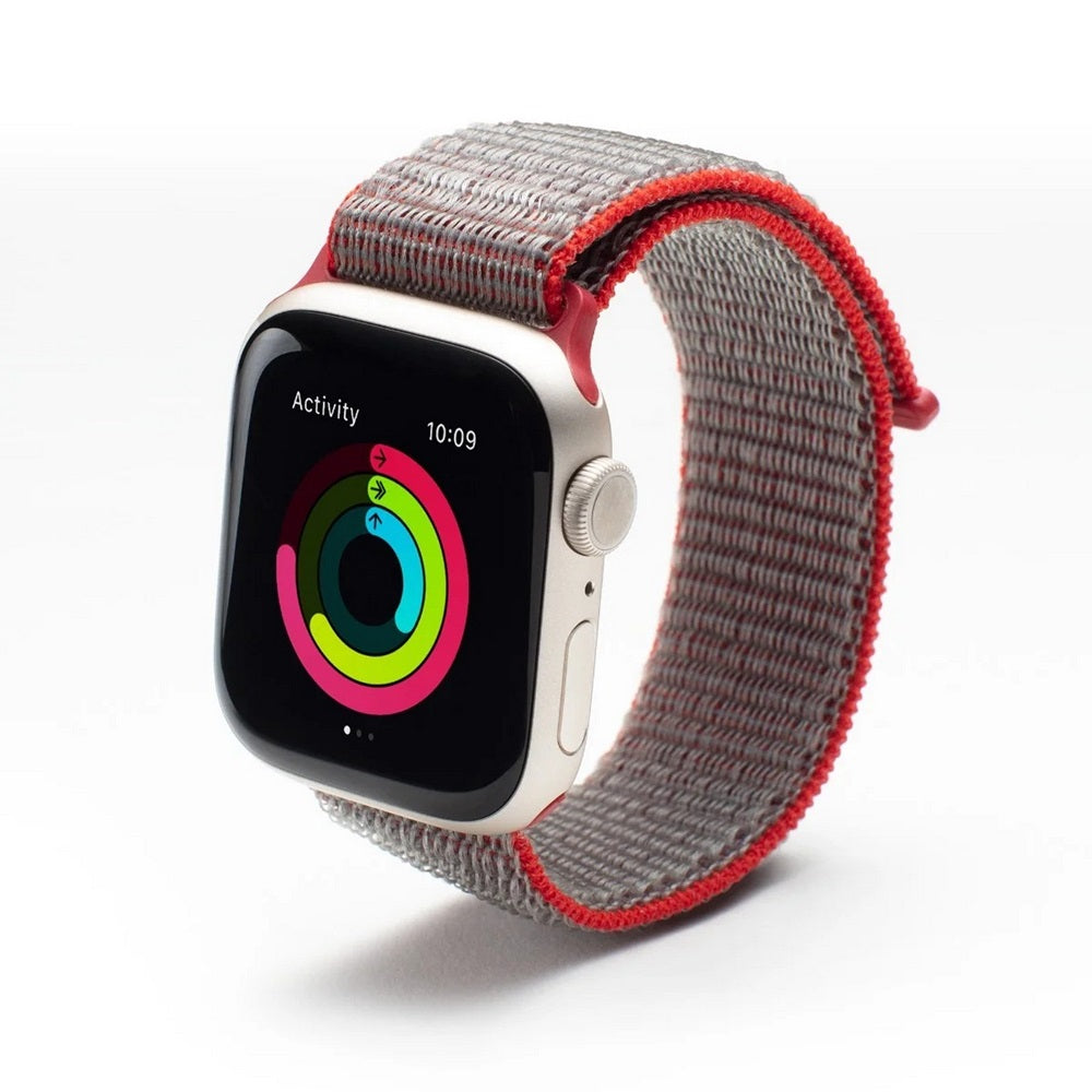 Correa de reloj deportiva Gear4 para Apple Watch de 41/40/38mm - Rojo