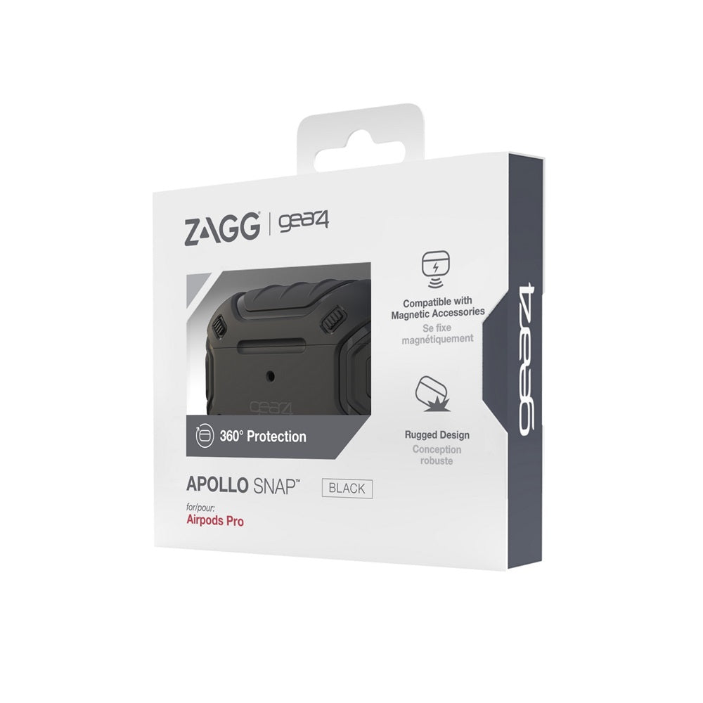 Case Gear4 Apollo Snap para Airpods Pro - Negro
