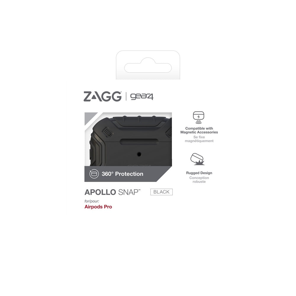 Case Gear4 Apollo Snap para Airpods Pro - Negro