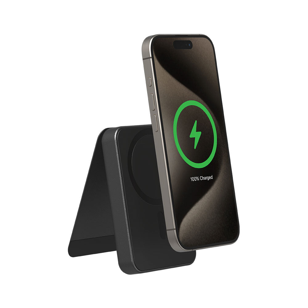 Powerbank Magnético Qi2 con Soporte mophie snap+ powerstation mini