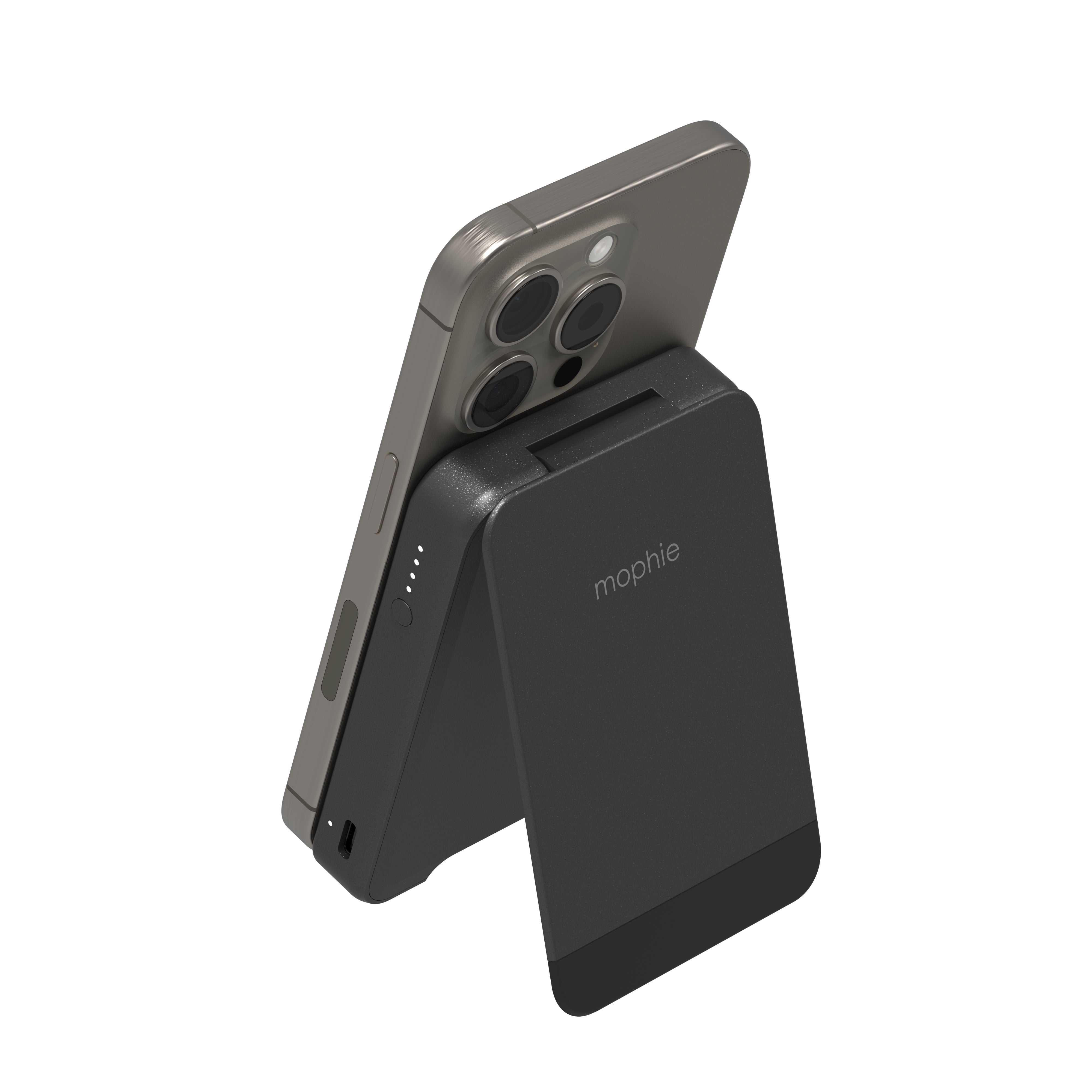 Powerbank Magnético Qi2 con Soporte mophie snap+ powerstation mini