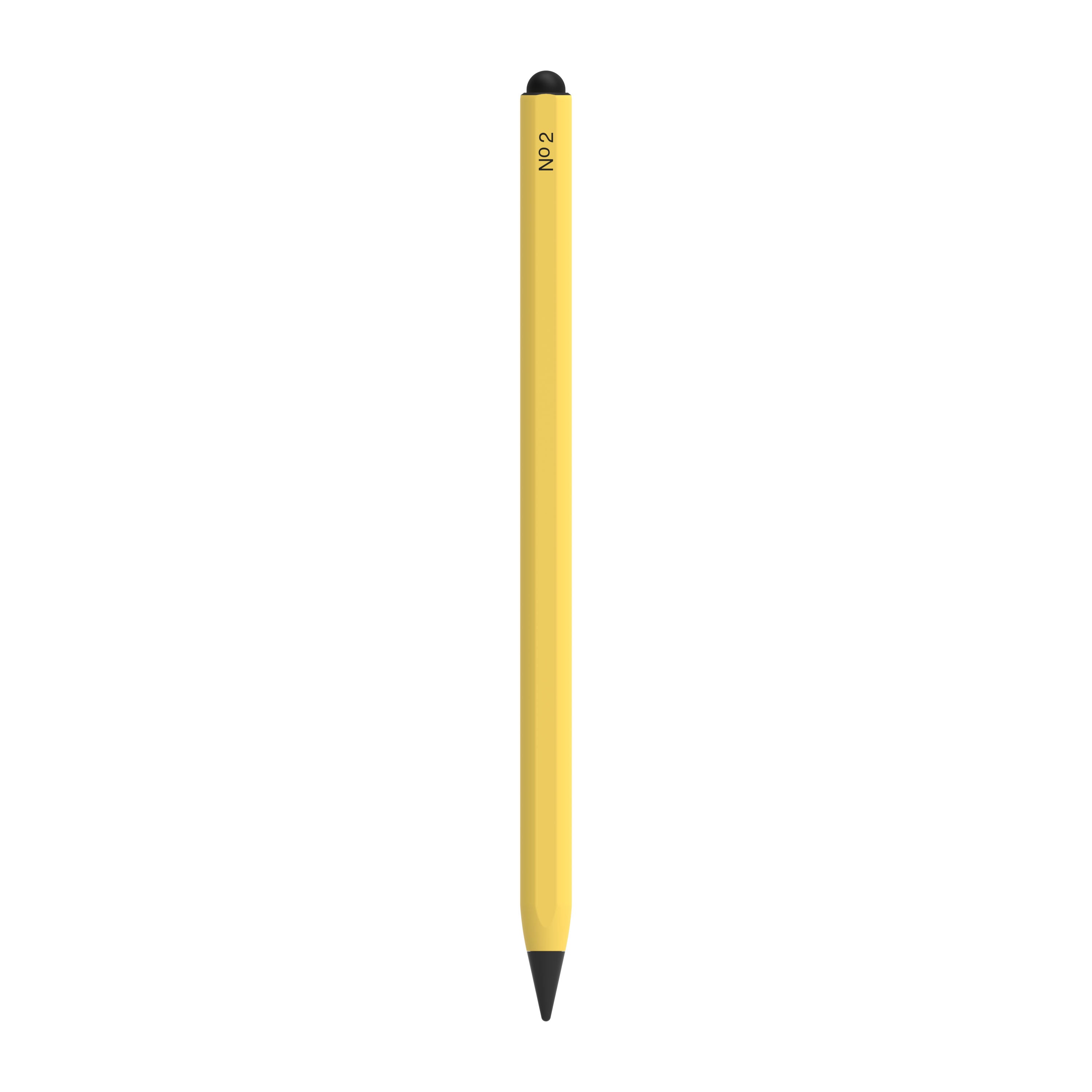 Lápiz Óptico Stylus Pro Zagg para iPad con carga inalámbrica Color Amarillo