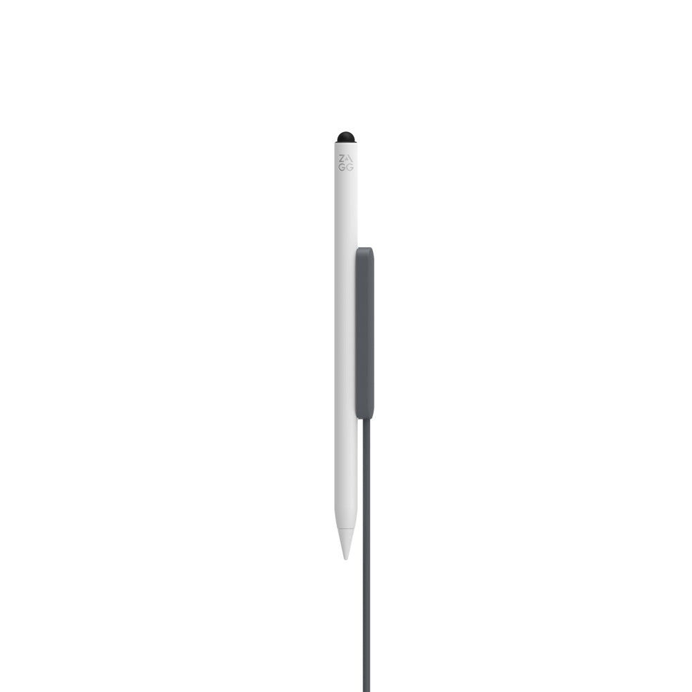 Lápiz Óptico Pro Stylus 2 Zagg para iPad con carga inalámbrica Color Blanco