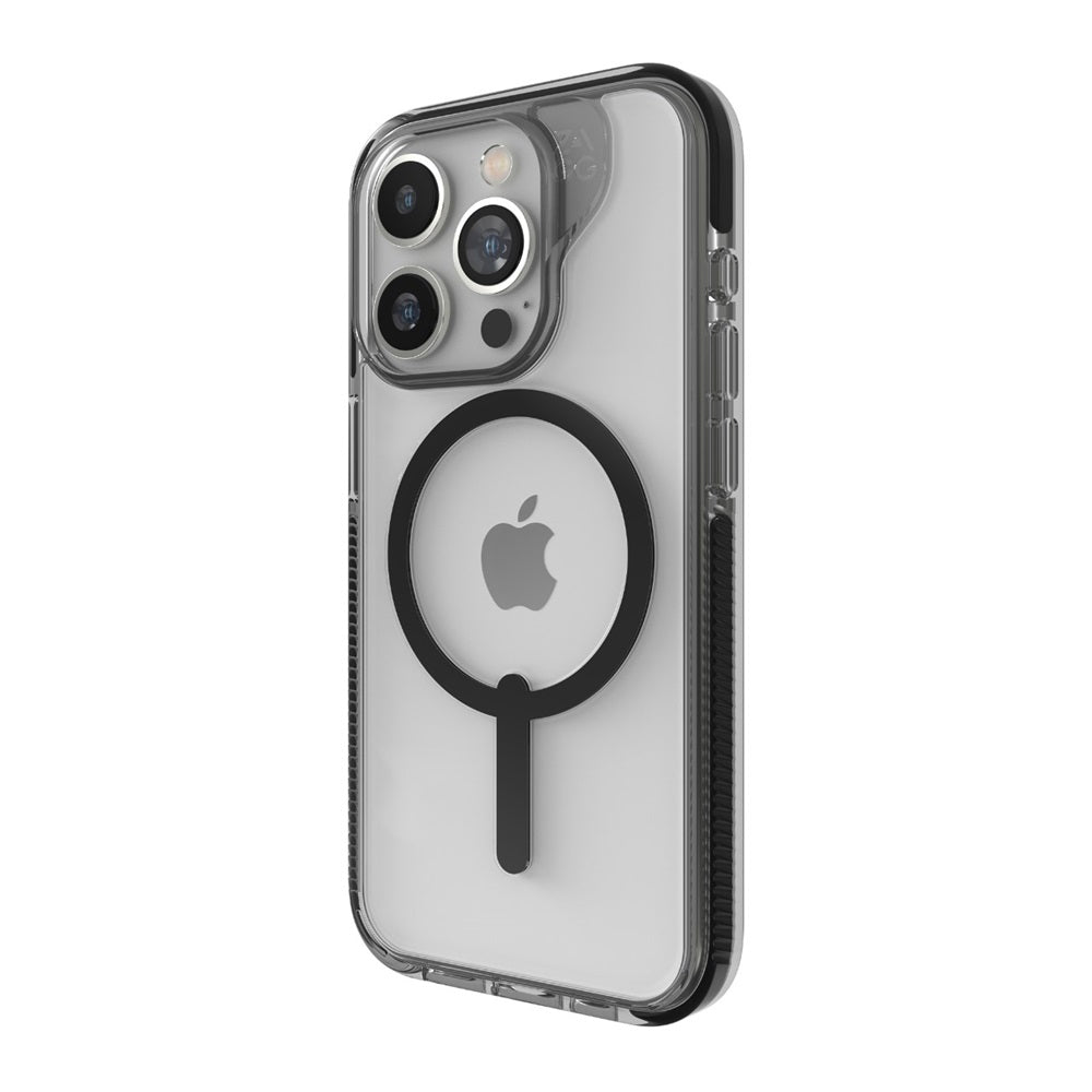 Case ZAGG Santa Cruz Snap para iPhone 15 Pro compatible con MagSafe- Negro