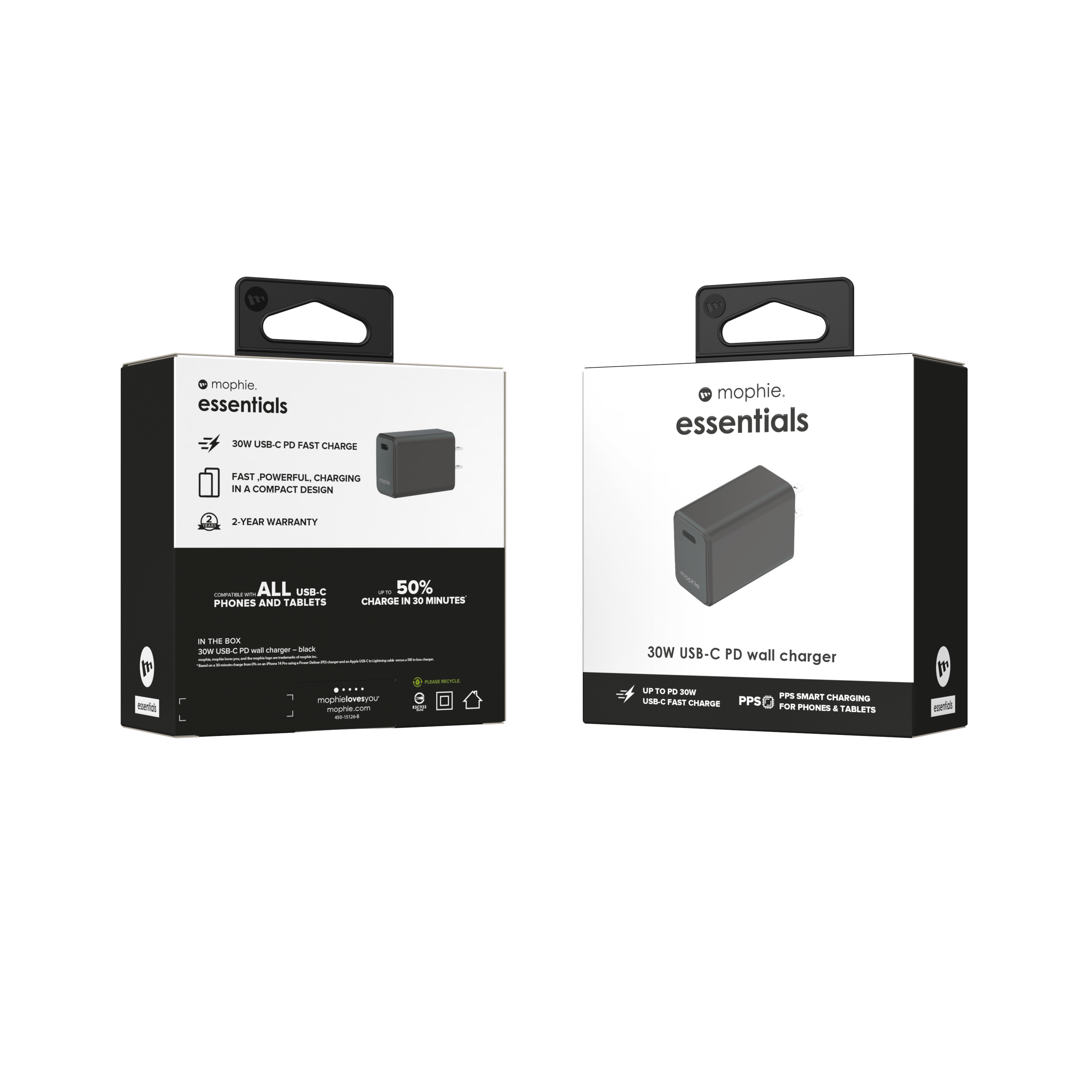 CARGADOR DE PARED MOPHIE - 30W USB-C PD