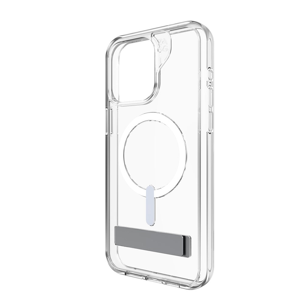 Case ZAGG Crystal Palace Snap KS para iPhone 15 Pro Max compatible con MagSafe - Transparente