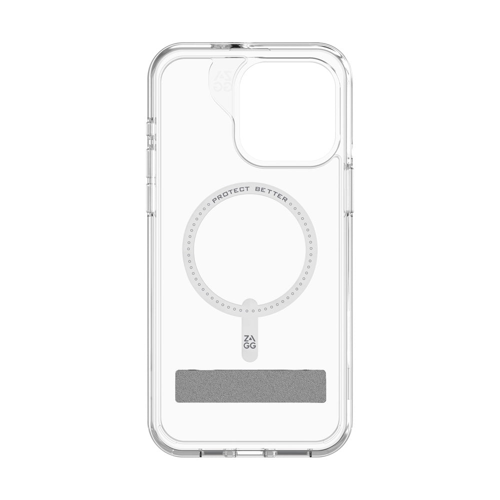 Case ZAGG Crystal Palace Snap KS para iPhone 15 Pro Max compatible con MagSafe - Transparente