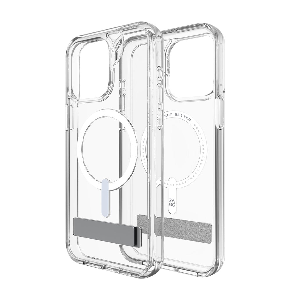 Case ZAGG Crystal Palace Snap KS para iPhone 15 Pro Max compatible con MagSafe - Transparente