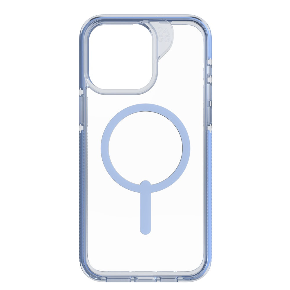 Case ZAGG Santa Cruz Snap para iPhone 15 Pro Max compatible con MagSafe - Azul
