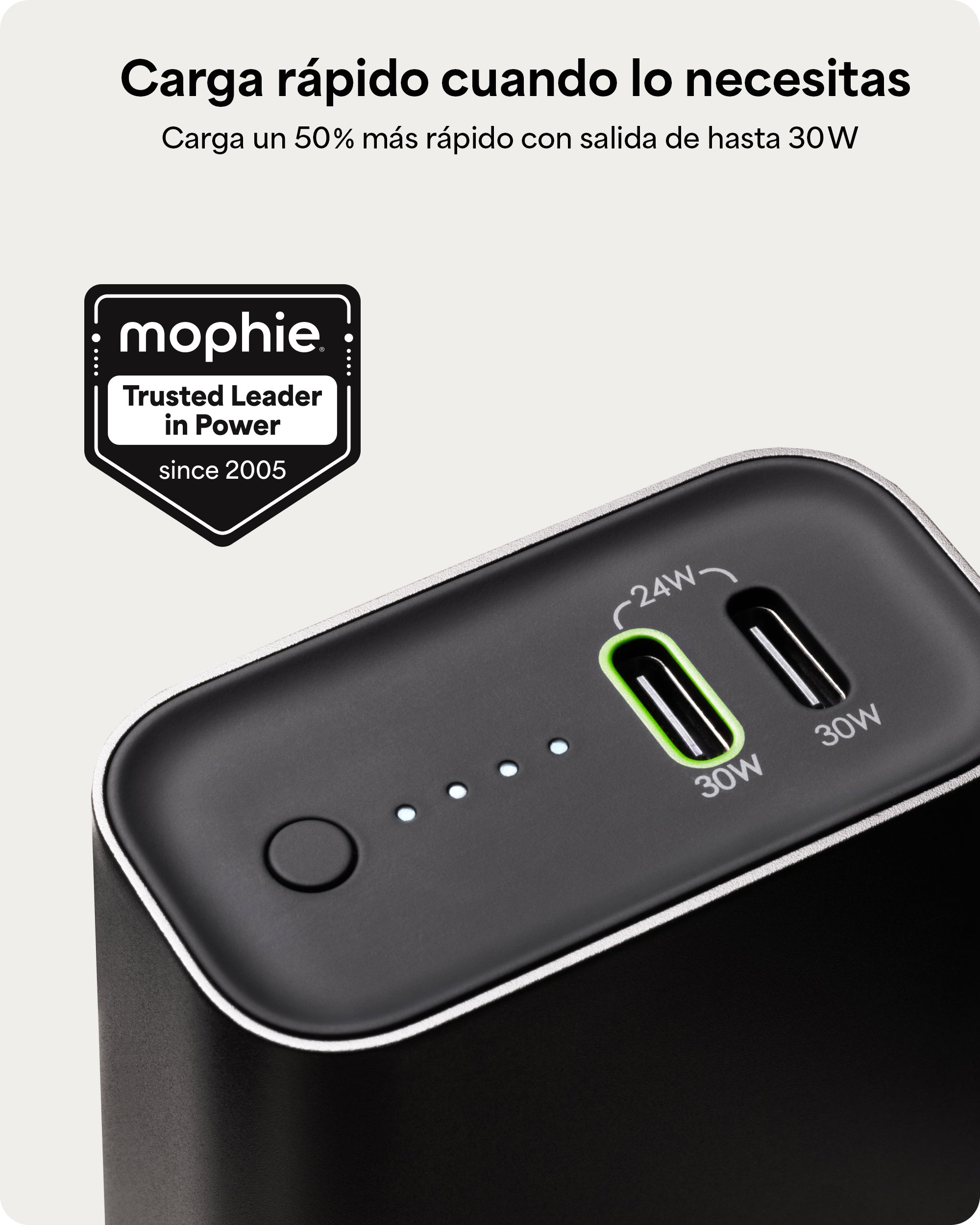 Batería Portátil Powerstation Universal 10k - Power Bank USB-C (Gen 3)