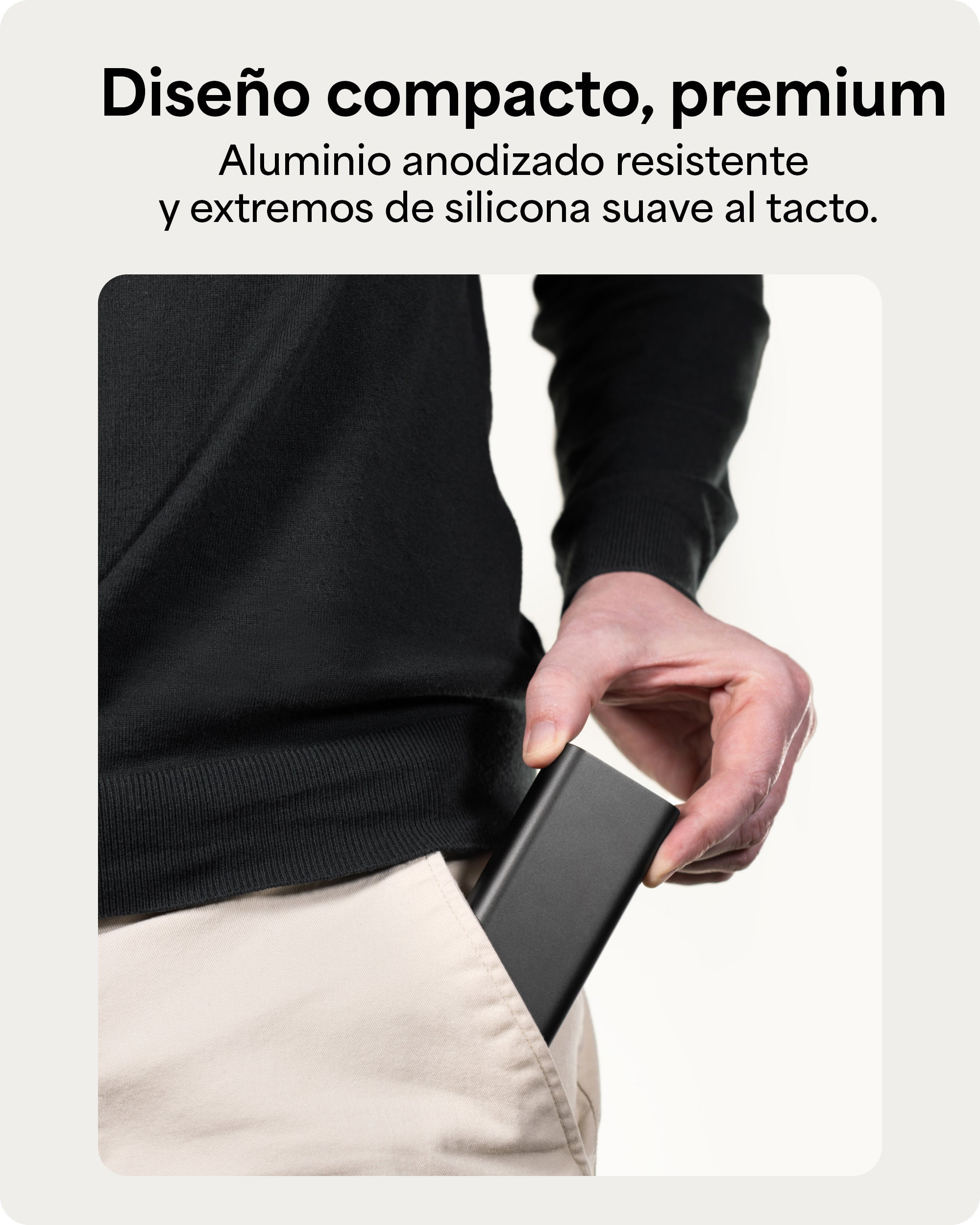 Batería Portátil Powerstation Universal 10k - Power Bank USB-C (Gen 3)