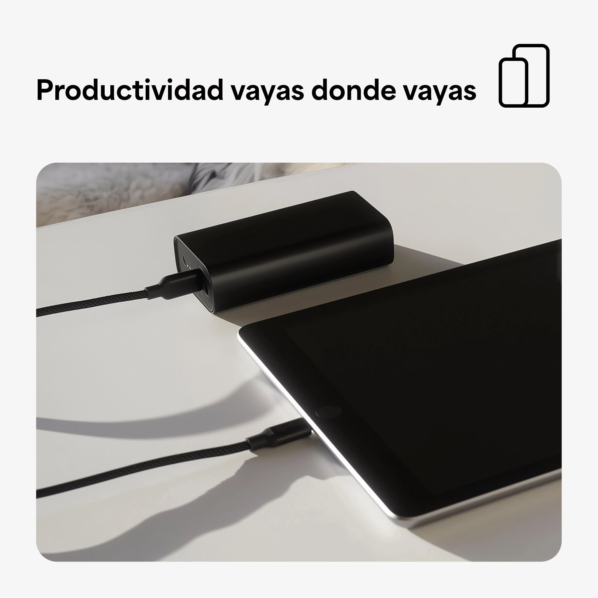 Batería Portátil Powerstation Universal 10k - Power Bank USB-C (Gen 3)