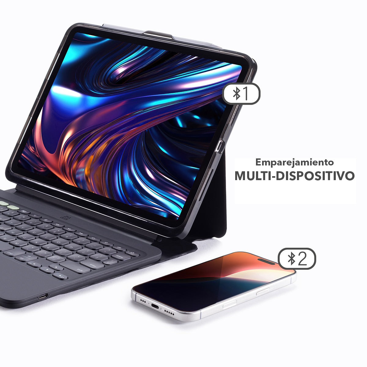 Teclado con Funda ZAGG Pro Keys 2 para iPad Pro 11 (M4) Inalámbrico