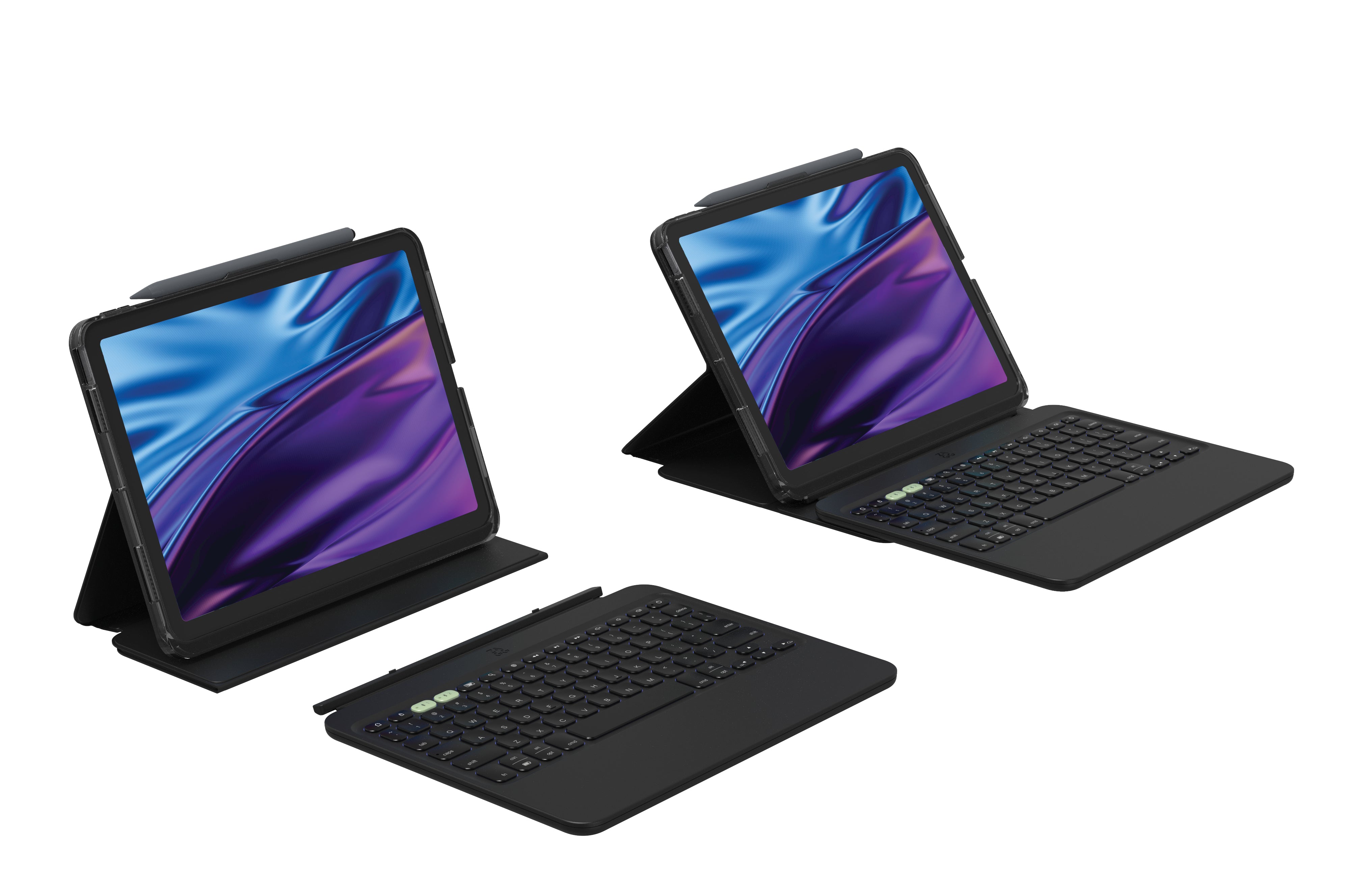 Teclado con Funda ZAGG Pro Keys 2 para iPad Air 11 (M2, M3), Air 10.9'' (Gen 5 y 4) Inalámbrico