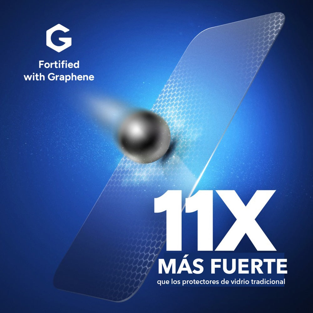 Protector de Pantalla ZAGG Glass XTR4 para iPhone 16 Plus/15 Plus - Transparente