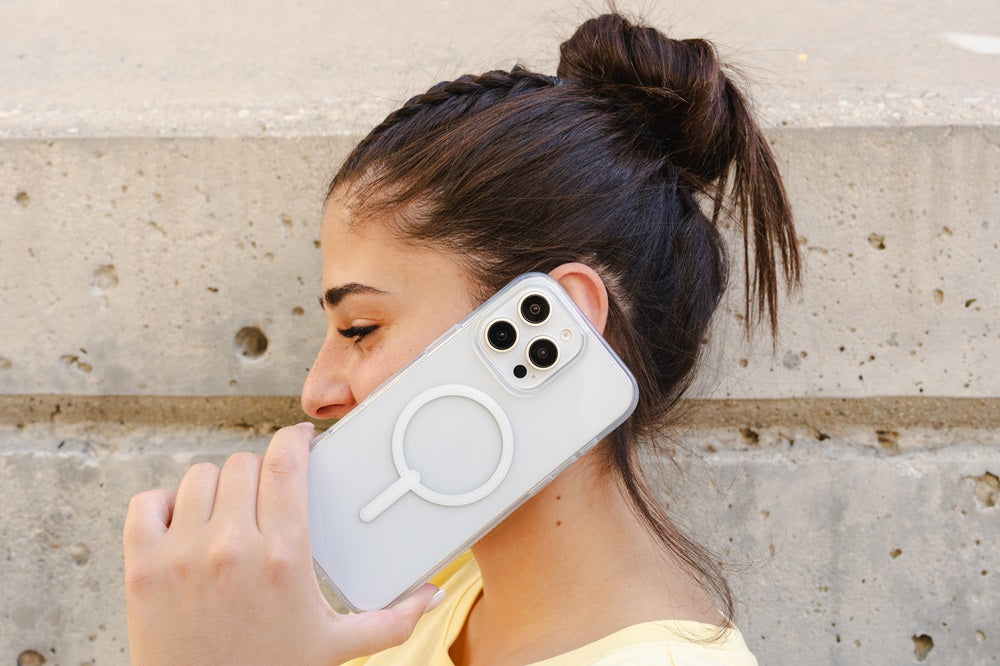 Case ZAGG Crystal Palace Snap para iPhone 16 Pro Max compatible con Magsafe - Transparente