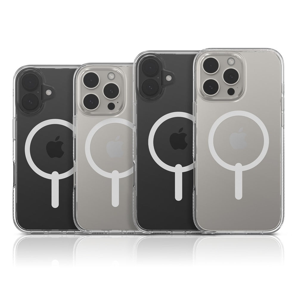 Case ZAGG Crystal Palace Snap para iPhone 16 Pro Max compatible con Magsafe - Transparente