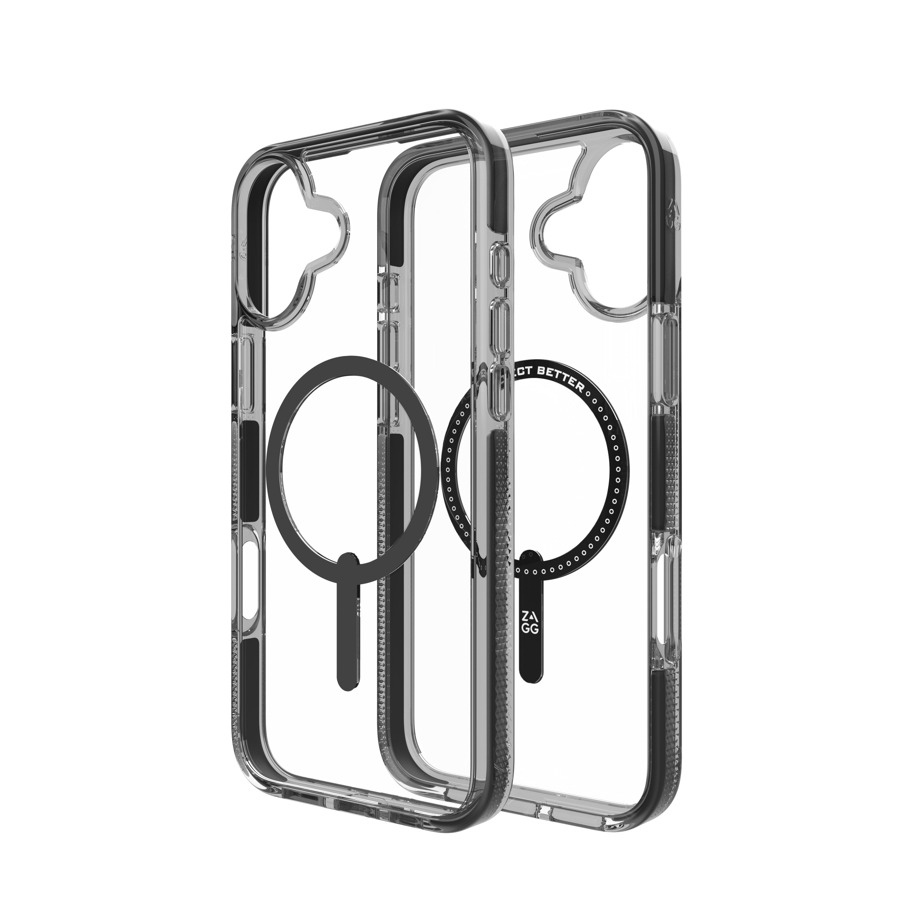 Case ZAGG Santa Cruz para iPhone 16 con Magsafe - Negro