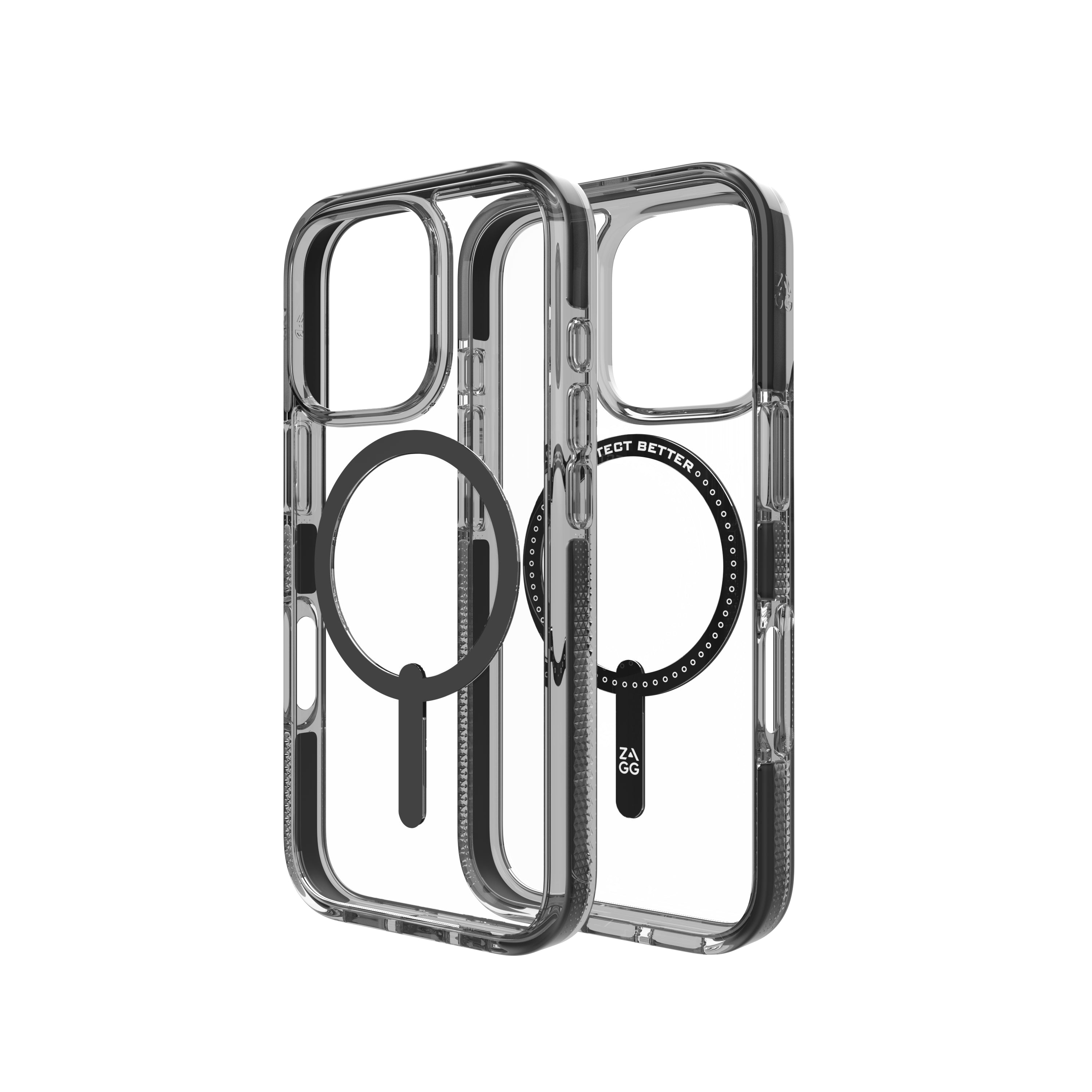 Case ZAGG Santa Cruz para iPhone 16 Pro con Magsafe - Negro