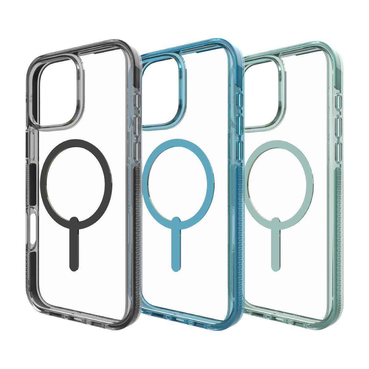 Case ZAGG Santa Cruz para iPhone 16 Pro con Magsafe - Negro