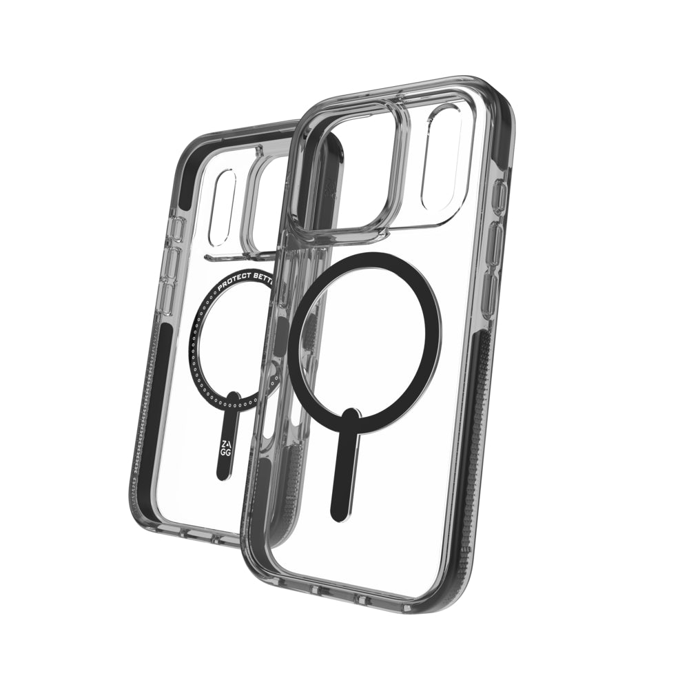 Case ZAGG Santa Cruz Snap iPhone 17 Pro con MagSafe - Negro Azabache