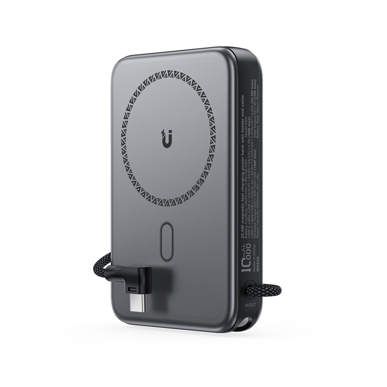 Cargador Portátil Acefast 10000mAh 22,5W Magsafe con Soporte