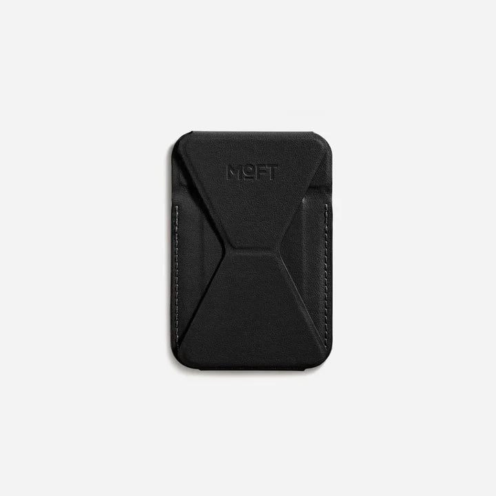 Tarjetero Mangnético con Stand Moft MOVAS para iPhone – Negro