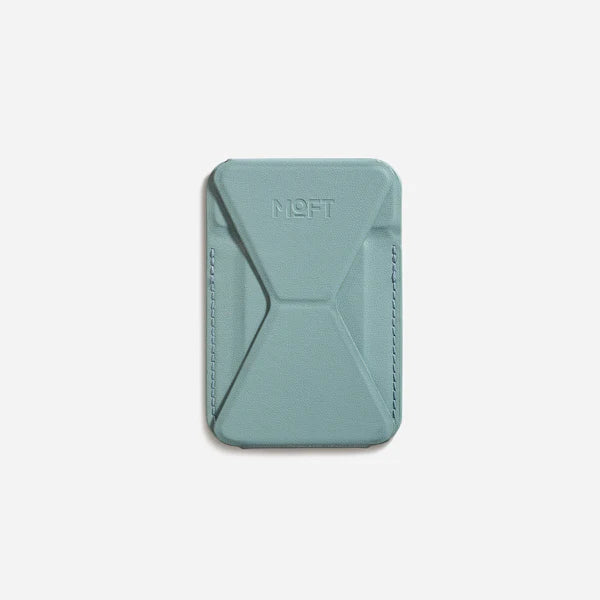 Tarjetero Mangnético con Stand Moft MOVAS para iPhone – Seafoam