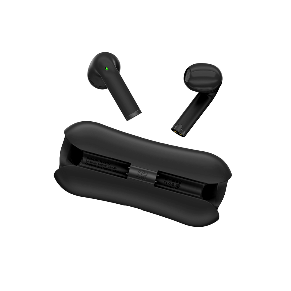 Audífono Yookie Pea Pod TWS Negro