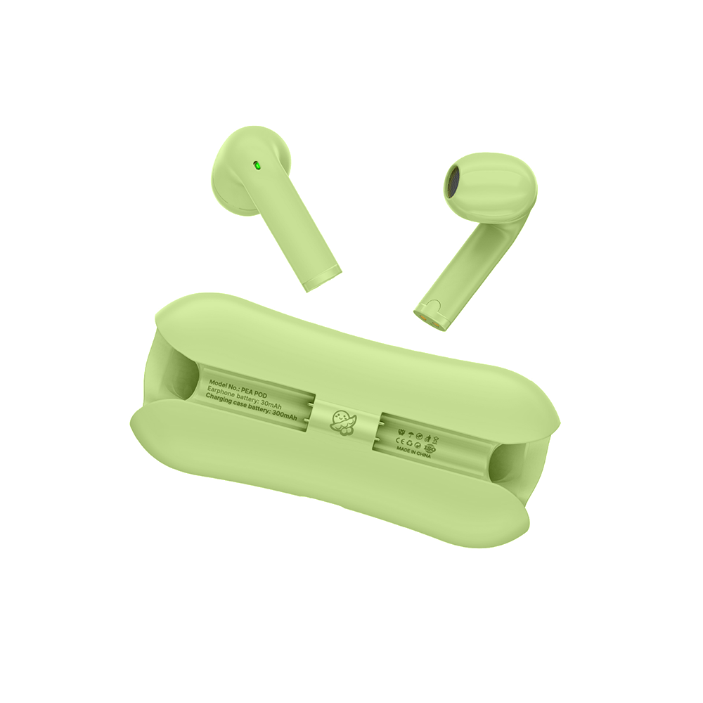 Audífono Yookie Pea Pod TWS Verde