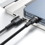 Cable de Carga 3A y Datos Acefast C22-04 USB-A a USB-C – Aleación de Aluminio, 1.2m