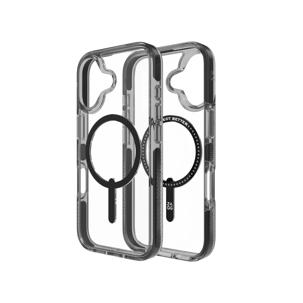 Case ZAGG Santa Cruz Snap iPhone 17 con MagSafe - Negro Azabache