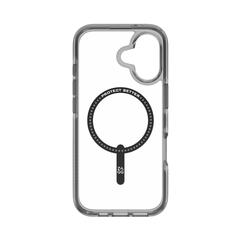 Case ZAGG Santa Cruz Snap iPhone 17 con MagSafe - Negro Azabache