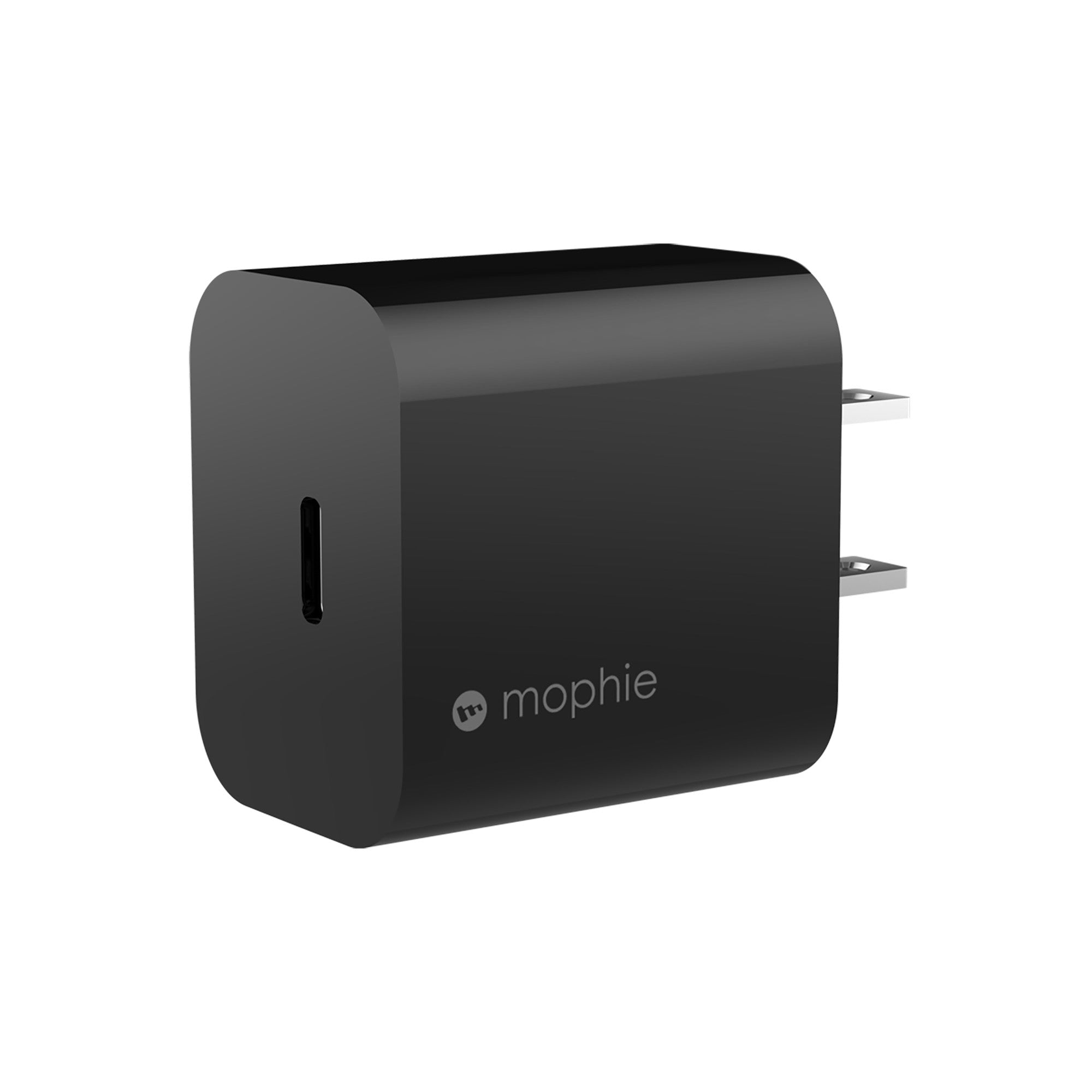 Cargador de Pared mophie con puerto USB-C PD de 20W para celulares y tabletas - Negro