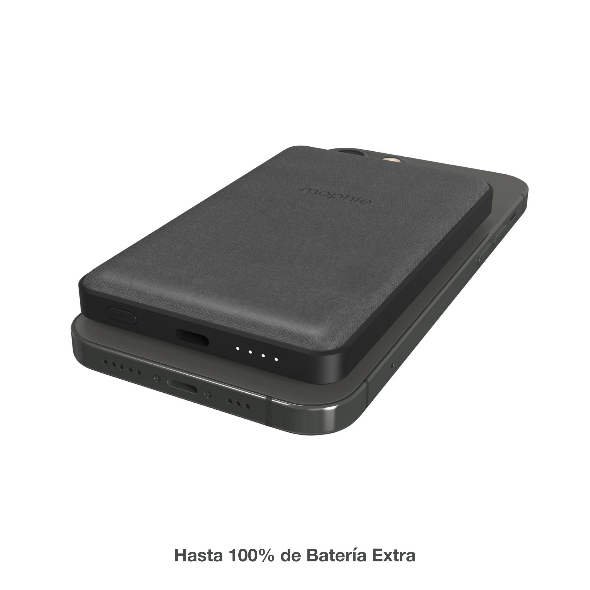 Powerbank inalámbrico mophie snap+ juice pack mini con MagSafe de 5,000mAh