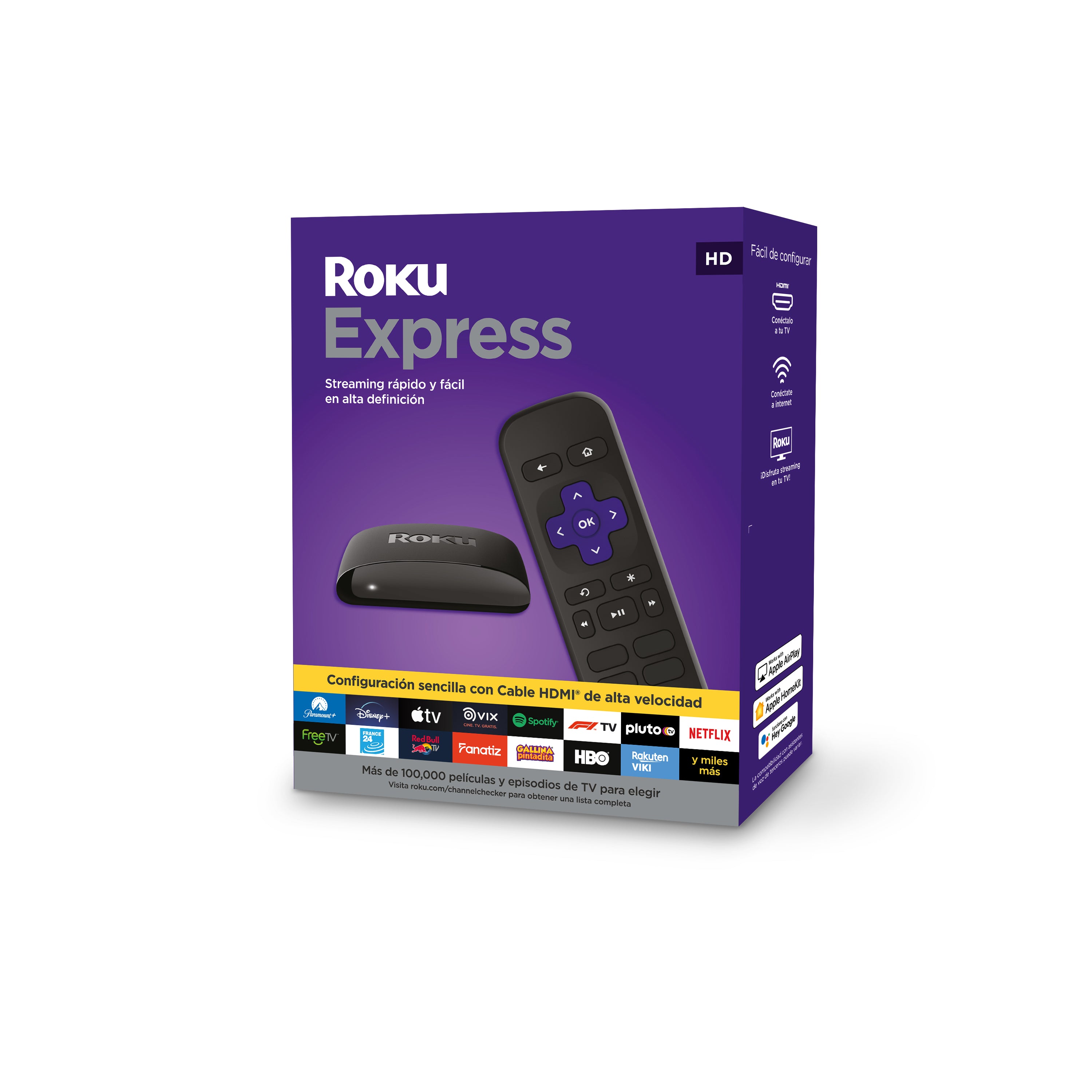 Convertidor a Smart TV ROKU EXPRESS 3930MX 512MB