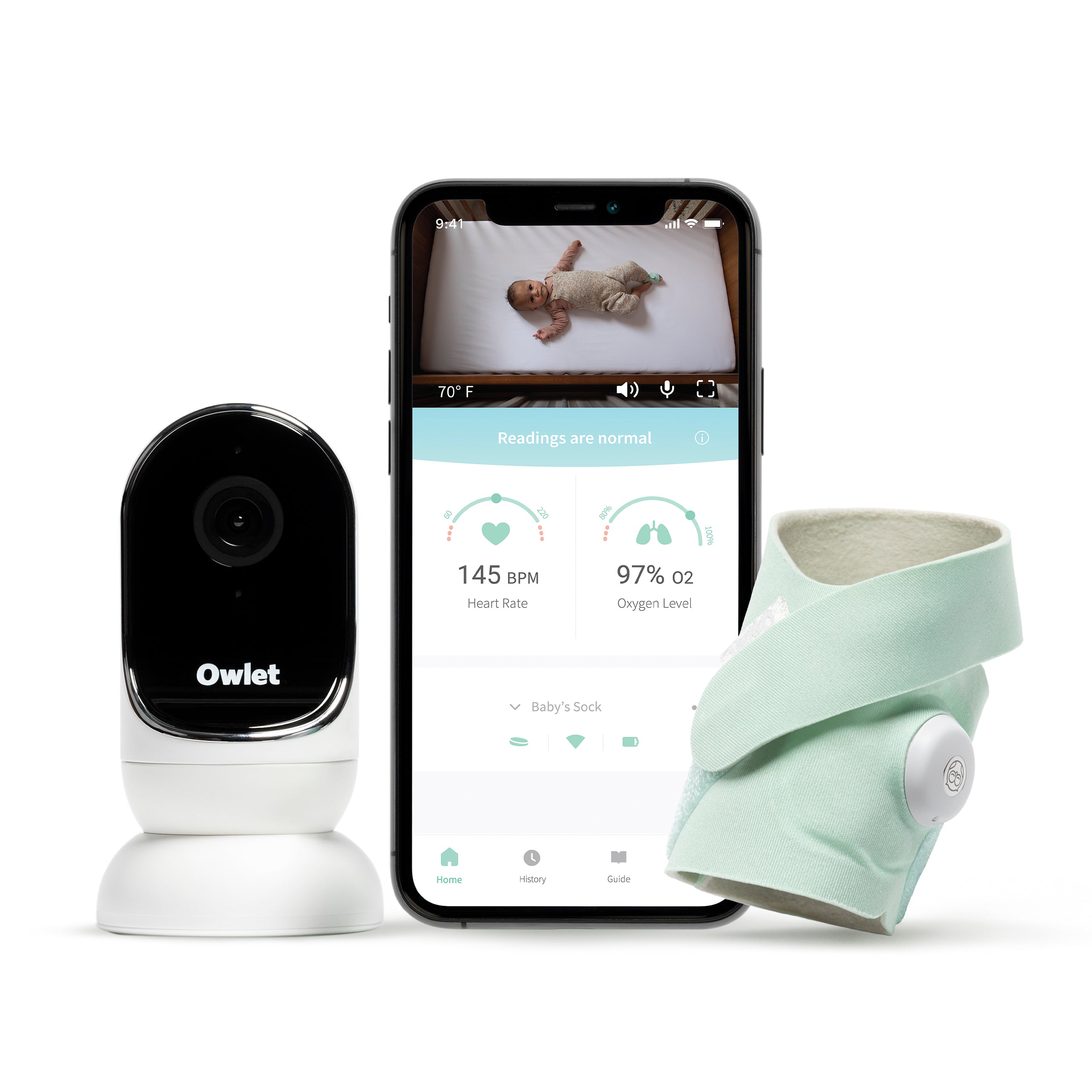 Owlet Duo (Smart Sock 3er Gen + Smart Cam)